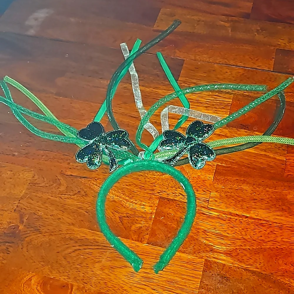 Super cute girls St Patty's Day headband